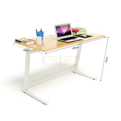 Bộ Bàn Oak-Z Trắng Và Ghế Đen IBIE IB517