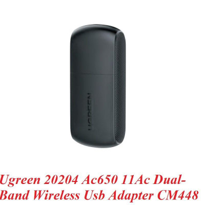 Ugreen UG20204CM448TK Ac650 11Ac Dual-Band Wireless Usb Adapter - HÀNG CHÍNH HÃNG
