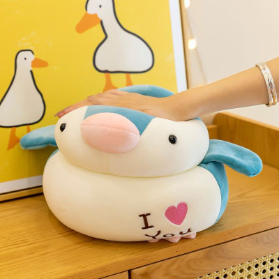 Gấu Bông Chim Cánh Cụt I Love You Siêu Dễ Thương Mềm Mịn Cho Bé Yêu (25cm--->35cm) Vải Miniso 4 Chiều Co Giãn Êm Ái, Hàng Cao Cấp An Toàn Cho Trẻ Nhỏ