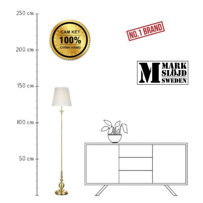 Đèn ngủ Imperia, Markslojd, Thụy Điển, cao 150cm