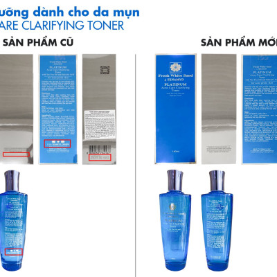 Nước dưỡng dành cho da dầu mụn Tenamyd Platinum Acne Care Clarifying Toner 140ml - Hàng chính hãng - Lady & Men Viet Nam