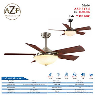 AZP-FY513 – BST QUẠT ĐÈN CAO CẤP / GIẢI PHÁP TRANG TRÍ CHO CÁC CÔNG TRÌNH NHÀ HÀNG, KHÁCH SẠN. CĂN HỘ, DINH THỰ phong cách đương đại, hàng nhập khẩu AZP