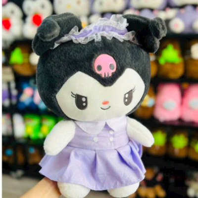 Thú nhồi bông Kuromi, Melody, Kitty đáng yêu - Size từ 22cm đến 45cm - Quà tặng gấu bông nhiều mẫu êm mịn cho bé.