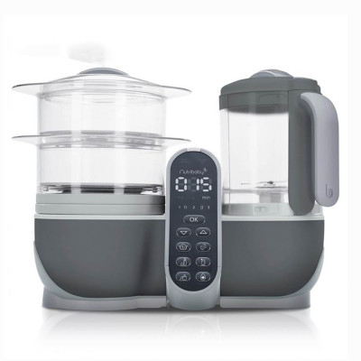 MÁY XAY HẤP ĐA NĂNG NUTRIBABY 5IN1 PLUS BABYMOOV BM14878 Hàng chính hãng
