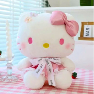Thú nhồi bông Kuromi, Melody, Kitty đáng yêu - Size từ 22cm đến 45cm - Quà tặng gấu bông nhiều mẫu êm mịn cho bé.