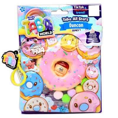 Đồ Chơi Móc Khóa Squishy - Taba World 855007-6L - Bánh Donut