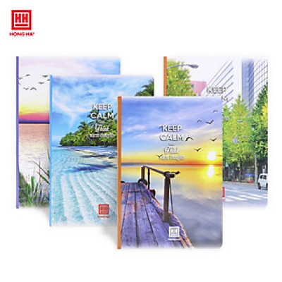 Vở kẻ ngang 300 trang Sao Mai sắc màu Hồng Hà - 1637