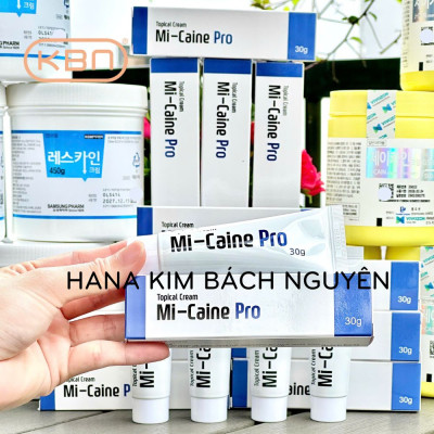 Kem Ủ Bề Mặt Da Dạng Tuýp 30g - Mi Caine Pro - Kem Ủ Mặt, Ủ Môi, Chân Mày - Chính Hãng Bán Chạy Tại Hàn Quốc