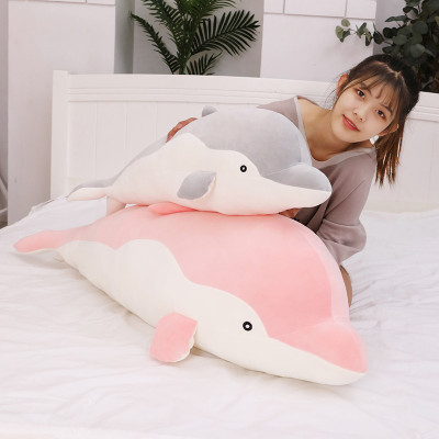 Thú bông cá heo dễ thương, cá voi mềm mịn cute (30cm--->70cm) Gối ôm cá heo đáng yêu, cá voi cao cấp hàng xịn loại 1, an toàn cho trẻ nhỏ