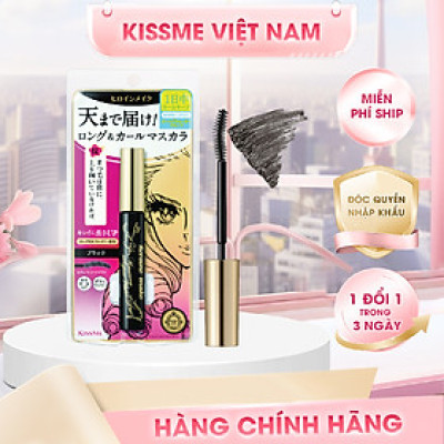 Mascara Dài Và Cong Mi Không Lem Trôi Kissme Heroine Make Long Up WP (6 G)