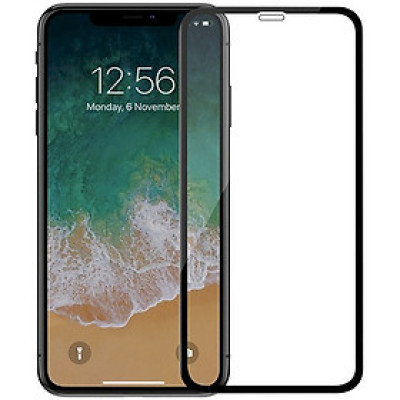 Tấm dán kính cường lực cho iPhone XS Max full màn hình - Hàng chính hãng Nillkin 3D CP+ MAX