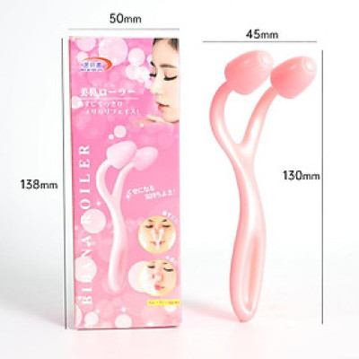 Dụng Cụ Lăn Nâng Mũi Mát Xa Vùng Mũi Bằng Nhựa Tiện Dụng, Cây Nâng Mũi Dọc Dừa Tự Nhiên (Có Hàng Sẵn)