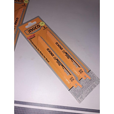 BỘ LƯỠI CƯA KIẾM 2 CÂY (CƯA GỖ) INGCO SSB644D - HÀNG CHÍNH HÃNG
