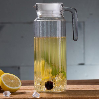 Bình đựng nước thủy tinh Luminarc Quadro G2666, dung tích 1.1L, dùng máy rửa bát | Hàng chính hãng