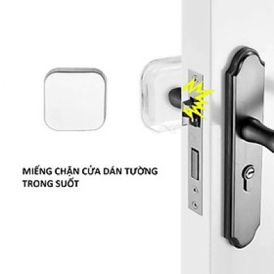 Miếng Silicone, Trong Suốt Dán Tường, Chống Va Đập Cánh Cửa và Đồ Vật, Tiện Dụng Trong Gia Đình, VP. Takyhome 1700 Vuông