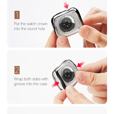 Ốp Case Bảo Vệ Dành Cho Apple Watch Ultra, Dux Ducis Samo Soft TPU Case - Hàng Chính Hãng