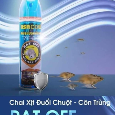 Bình xịt đuổi chuột hương thơm Thái lan n toàn khi sử dụng-Chai to