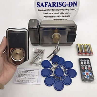 Khoá Cổng thẻ từ chạy bằng pin 