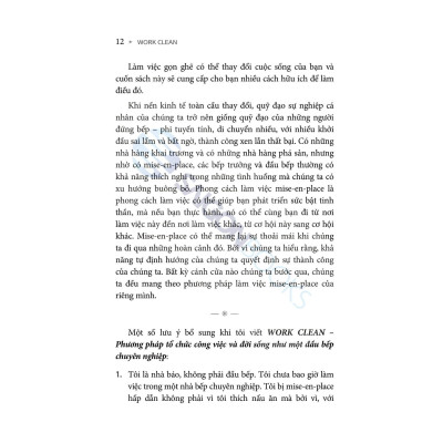 Work Clean - Phương Pháp Tổ Chức Công Việc Và Đời Sống Như Một Đầu Bếp Chuyên Nghiệp - Bản Quyền
