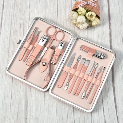 Bộ kiềm làm móng 16  món ,inox đa năng và tiện dụng có hộp đựng xịn xò, nhỏ gọn dễ mang theo cho chị em làm đẹp