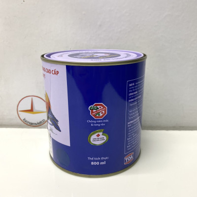 Sơn dầu cao cấp TOA Con Vịt màu xanh ngọc MD 118 _ 800 ml