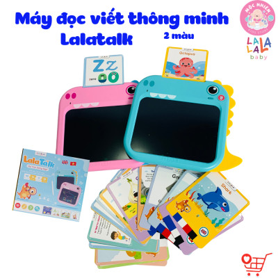 Máy Đọc Viết Từ Vựng Phát Nhạc Song Ngữ LalaTalk Kết Hợp Bảng Viết Tự Xóa Thông Minh (Cho bé từ 3 tuổi) - Lalala Baby