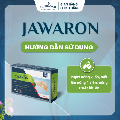 Viên uống Jawaron hỗ trợ chống viêm gan, giải độc và bảo vệ gan (30 viên) - Nutramed