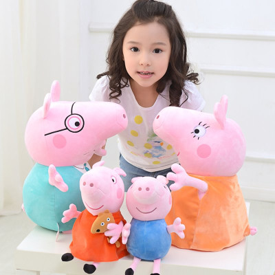 Gấu bông heo Peppa, gia đình heo Peppa (20cm--->40cm) hàng việt nam chất lượng cao, an toàn cho trẻ nhỏ