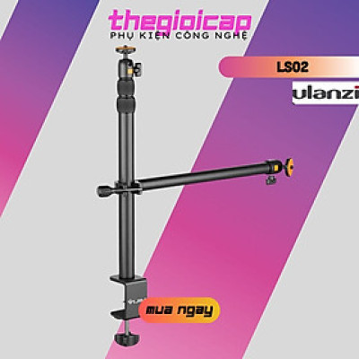 Thanh Nối Kẹp Cạnh Bàn Dành Cho Máy Ảnh / Điện Thoại VIJIM ULANZI LS02 - Hàng Nhập Khẩu