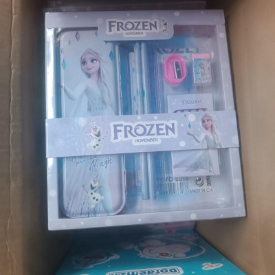 Hộp bút Kuromi Melody Cinnamoroll 7 món cute dễ thương hoạt hình Sanrio cho bé - giao mẫu ngẫu nhiên