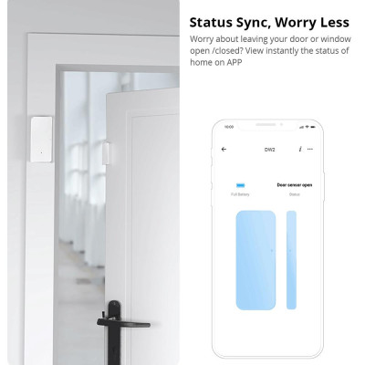 Cảm biến báo động không dây đóng mở cửa tự động có chuông báo ra vào