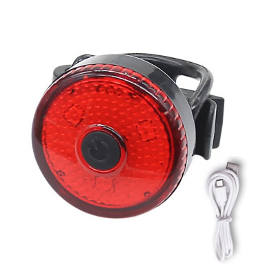 đèn xe đạp - Đèn led 3 bóng gắn đuôi xe đạp,dùng pin sạc, chống thấm nước, nhỏ gọn, thời trang - Hàng chính hãng