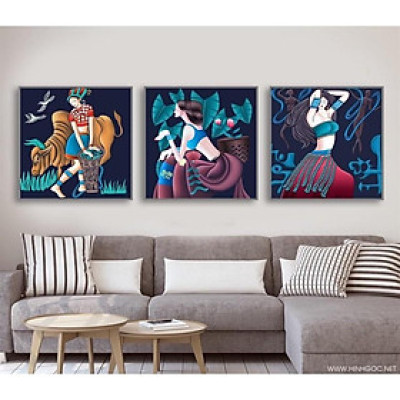 tranh treo tường tráng gương cao cấp