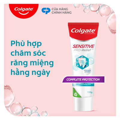 Bộ 3 Kem đánh răng Colgate Sensitive ngăn ê buốt và bảo vệ toàn diện 110g/tuýp