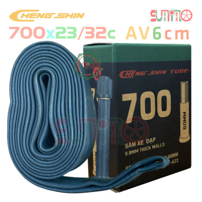 Ruột xe đạp CHENGSHIN 700x23/32c cho xe đạp đua