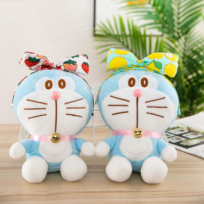 Gấu bông Doremon (doraemon) đeo nơ dễ thương mẫu mới siêu hot cưng xỉu (25cm) hàng xịn cao cấp, an toàn cho người sử dụng