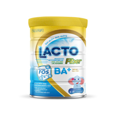 Sữa Mát Lacto Fiber BA+ ( 6-36 tháng) Hỗ trợ tiêu hóa, hấp thụ