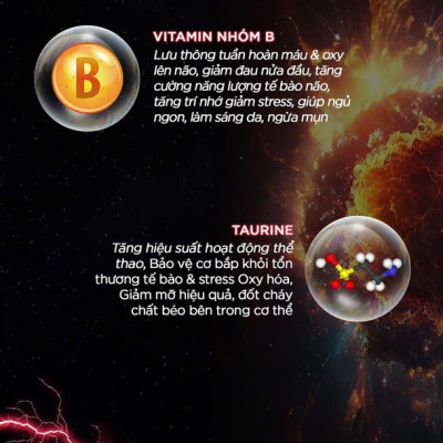 DMAXX thức uống bổ sung vitamin năng lượng không đường DAMODE 59 gói màu đỏ mỗi gói 2,2gr