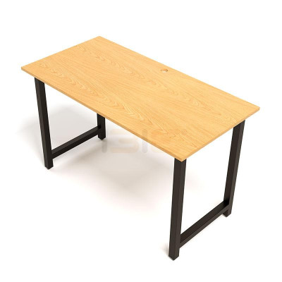 Bộ Bàn Oak-T Trắng Và Ghế Đen IBIE IB517