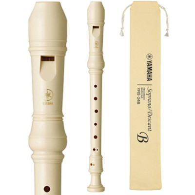 Sáo Recorder Soprano Yamaha YRS-24B Tone C (Đô) Hàng Chính Hãng