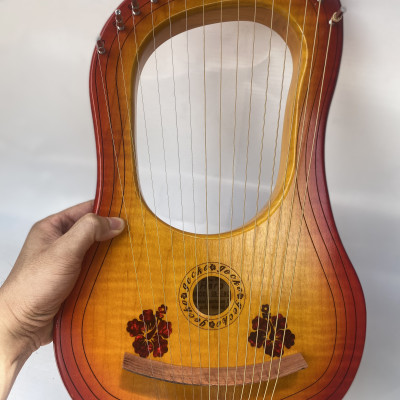 Đàn Hạc Lyre Harp Gecko 15 Dây GK15MC
