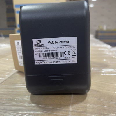 (Tặng 1 Năm Phần Mềm Viethas) Máy in cầm tay RPP02C in hóa đơn, in bill khổ giấy K57 cổng USB + Bluetooth in bill bằng điện thoại và máy tính - Hàng Chính Hãng