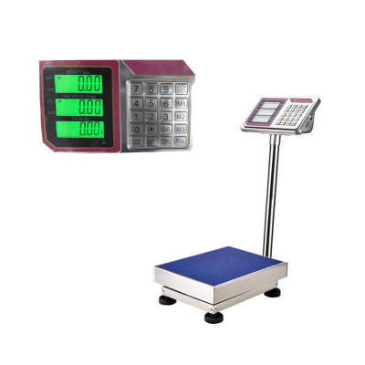 Cân Bàn Điện Tử Công Nghiệp ABG (Loại 100kg) Mặt Bàn 30*40 cm, Có Chức Năng Tính Giá, Ghi Nhớ, Trừ Bì, Tự Động Về, Cộng Dồn - Hàng Chính Hãng 