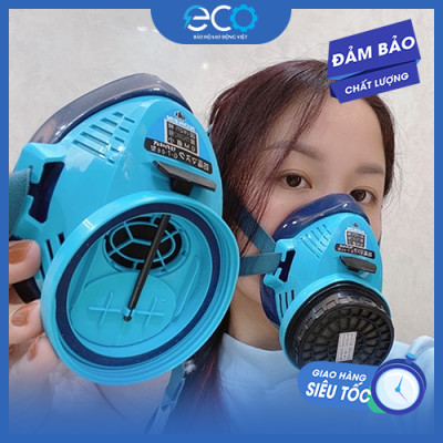 Phin lọc than hoạt tính Koken mã KGC-10C chuyên dùng cho mặt nạ phòng độc Koken G7 phun pu, phun xịt trừ sâu