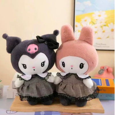 Thú nhồi bông Kuromi, Melody, Kitty đáng yêu - Size từ 22cm đến 45cm - Quà tặng gấu bông nhiều mẫu êm mịn cho bé.