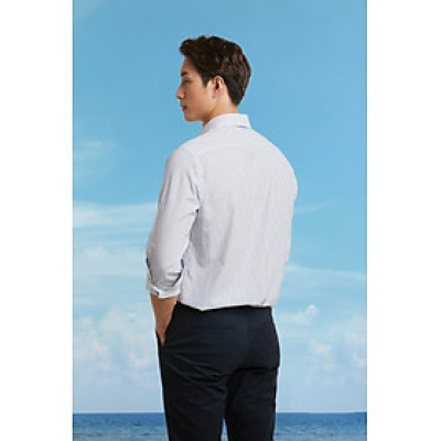 Áo Sơ Mi Sọc Nam Tay Dài Sơ Mi Công Sở Ninomaxx Thương Hiệu N&M 2011072