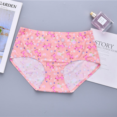 Combo 5 Quần Lót Nữ Su Đúc Họa Tiết 016–018 – Seamless, Co Giãn 4 Chiều, Thoáng Mát