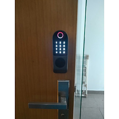 Khóa cửa thông minh 1 mặt vân tay - thẻ từ G01 ( Không chống nước) - Hàng nhập khẩu