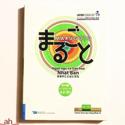 Sách gốc bản quyền - Marugoto Ngôn ngữ và văn hóa Nhật Bản Sơ trung cấp (A2/B1)