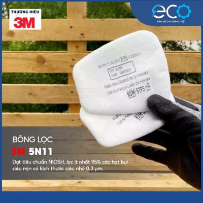 Combo (7 món) mặt nạ phòng độc 3M 7501, 7502 kết hợp phin lọc 3M 6003, tấm lọc bụi 5N11 cùng nắp giữ 501  lọc hơi độc Hơi hữu cơ vô cơ Phun sơn Phun xịt thuốc sâu Mặt nạ chính hãng 